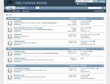 Tablet Screenshot of famousboard.com